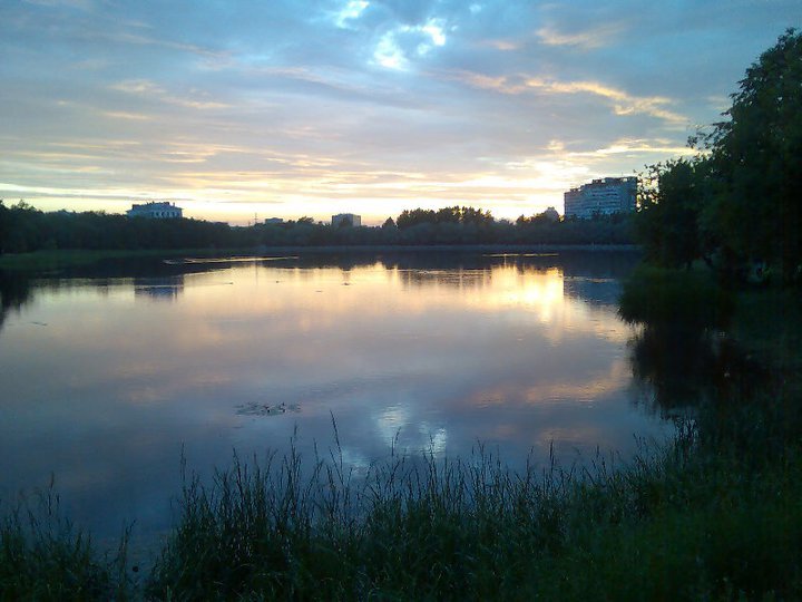 Закат на прудах - Ирина Томина