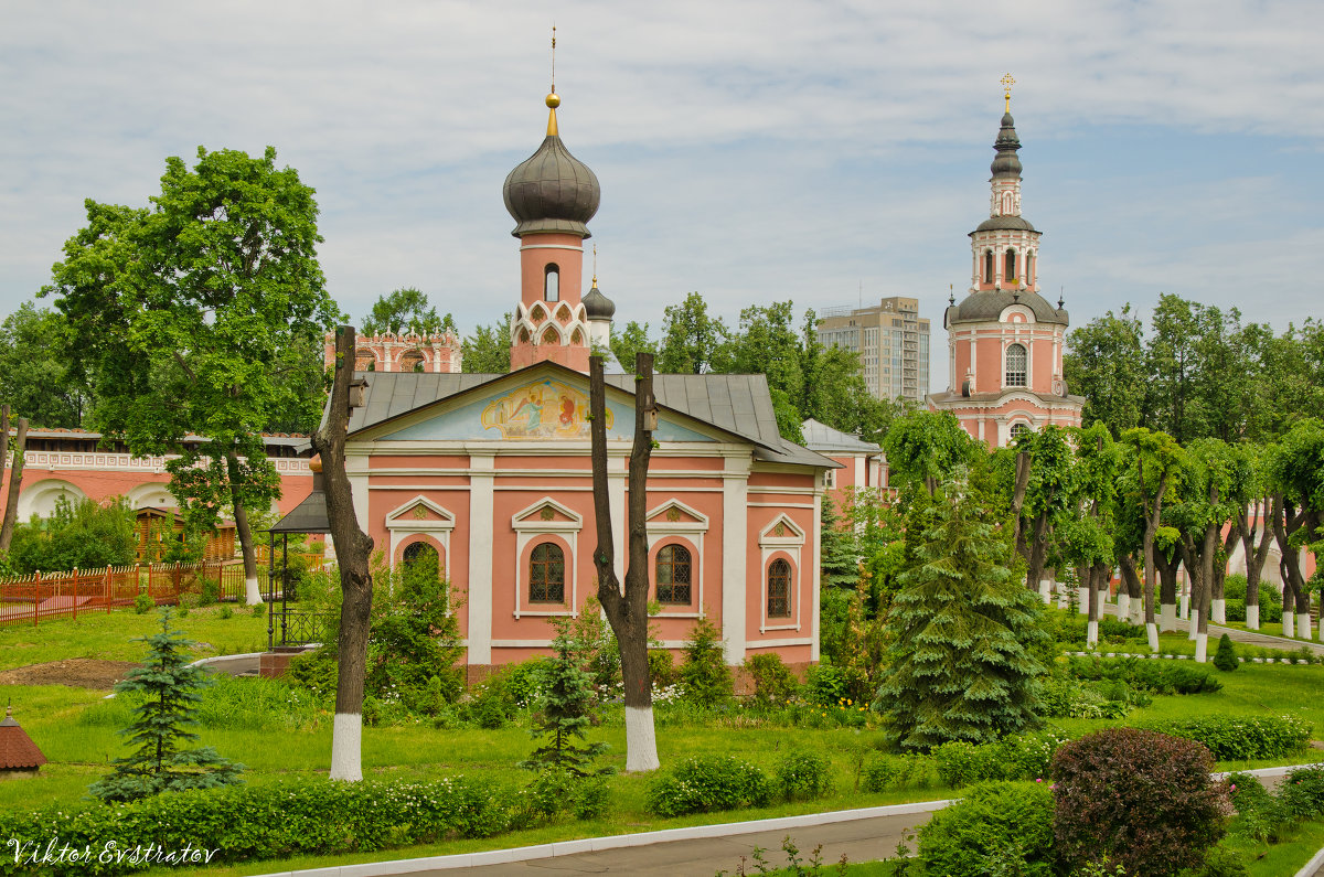 Донской монастырь в Москве. - Виктор Евстратов