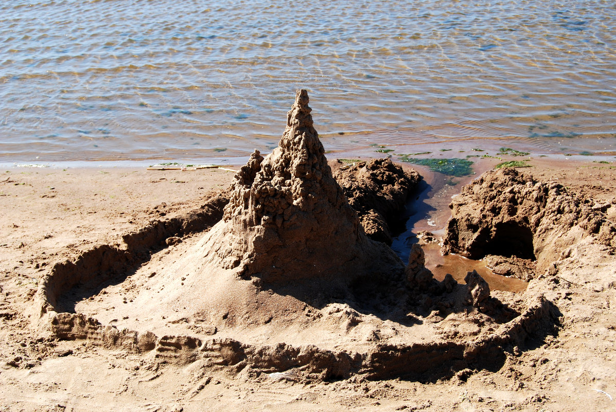 замок на песке - linnud 