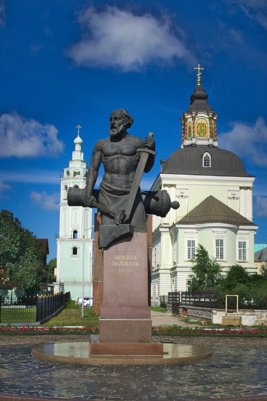 Памятник Демидову Тула - Владимир Маслов