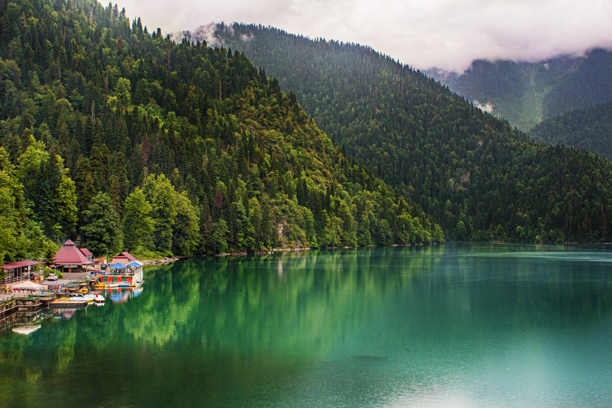 Озеро Рица. Абхазия - Helena Olipir
