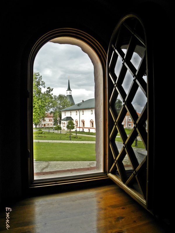 ....взгляд на Иверскоий монастырь - Виктория Шпагина