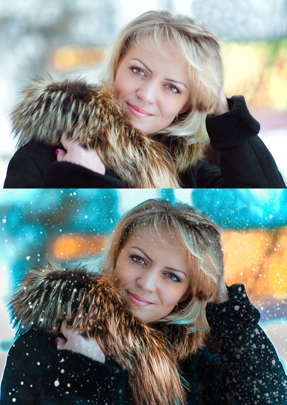 зимний портрет - Zhanna Abramova