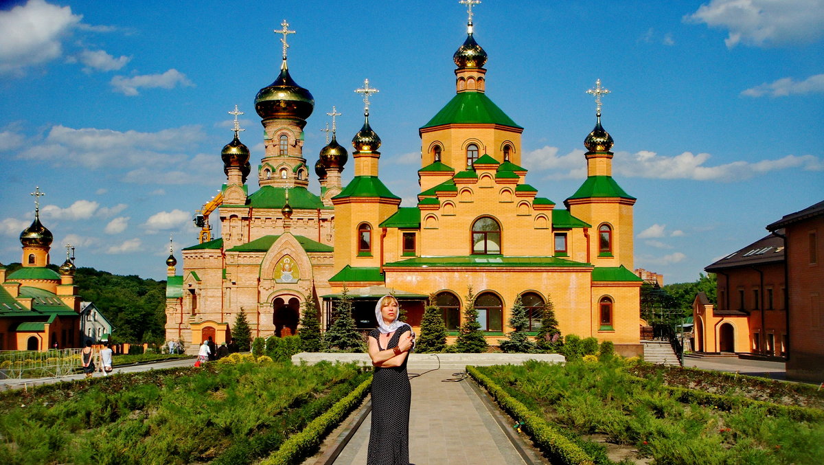 Киевский монастырь Голосеева.. Всех святых - Елена 