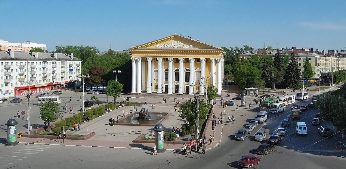 Театральная площадь в Рязани - Александр Буянов