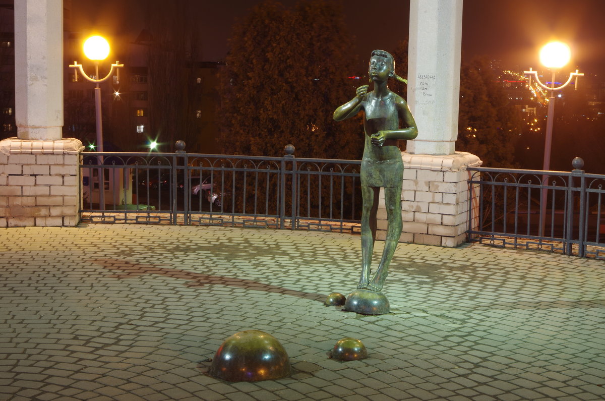 «Девочка с мыльными пузырями» - Сергей Тимошенко