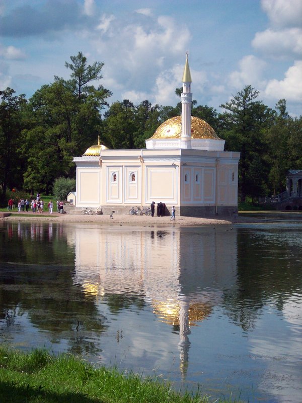 Турецкая мечеть в парке Царского села.г.Пушкин. - Жанна Викторовна