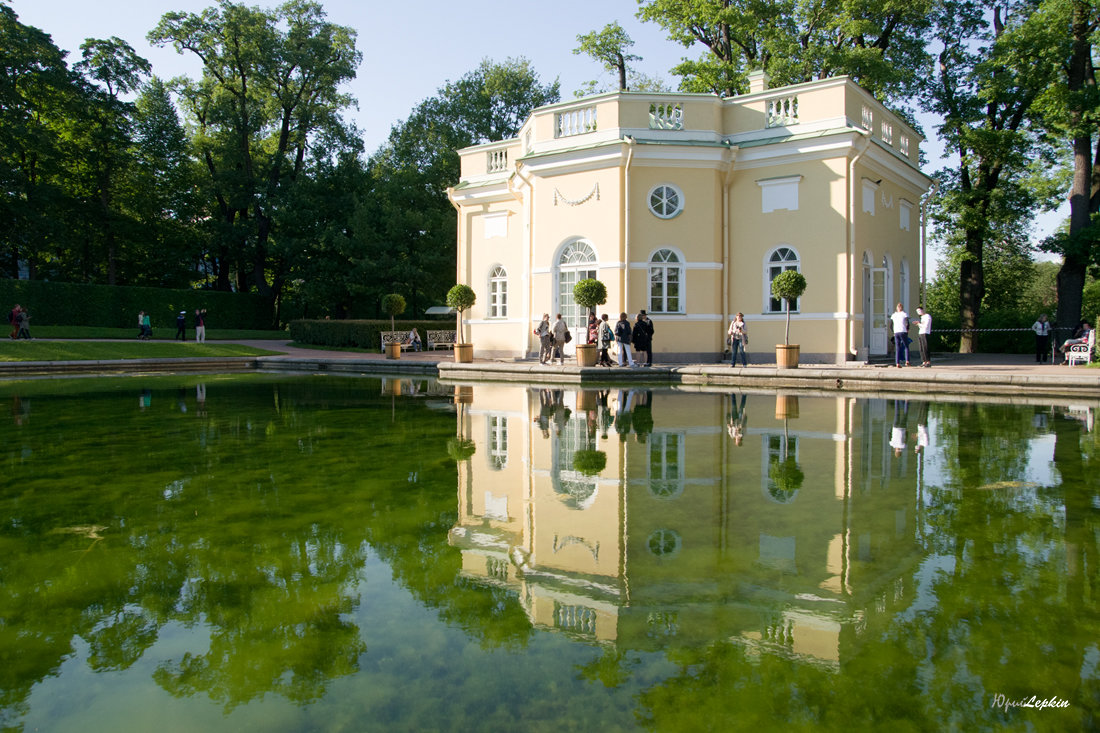 Зеркальный пруд в Екатерининском парке - Юрий Лепкин