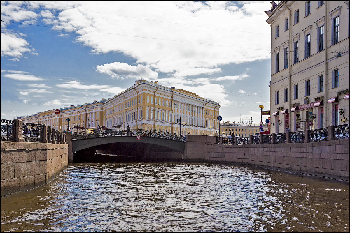 СПб. Набережная р.Мойки и Певческий мост - Евгений Никифоров