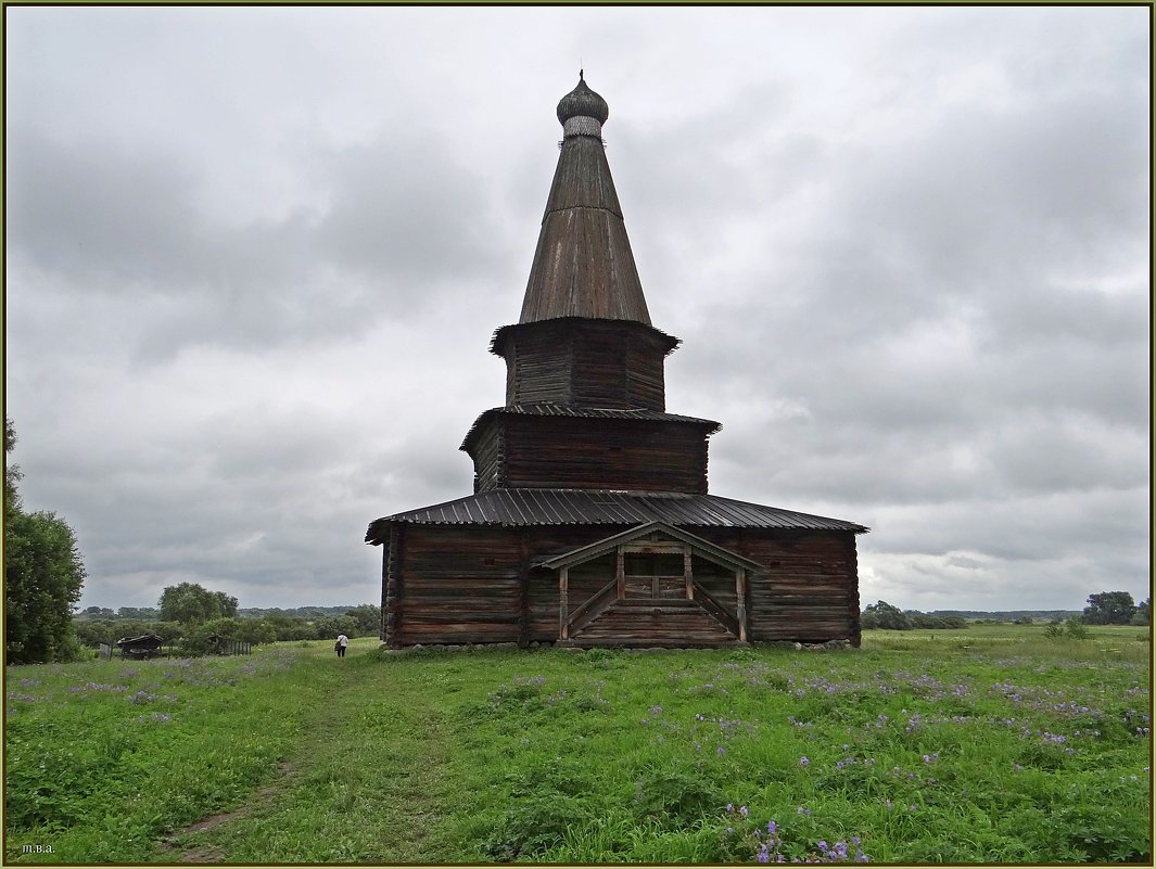 Церковь Успения Богородицы из деревни Курицко Новгородского района - Вера 