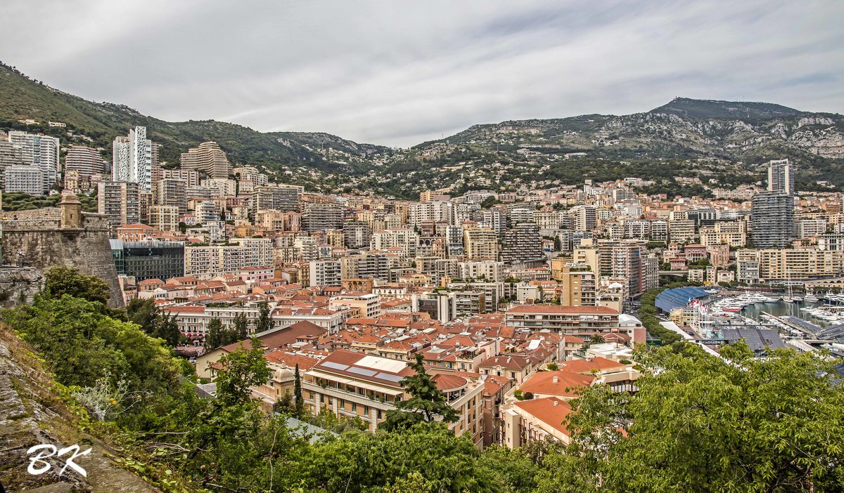 Панорама города Монако - Вячеслав Касаткин