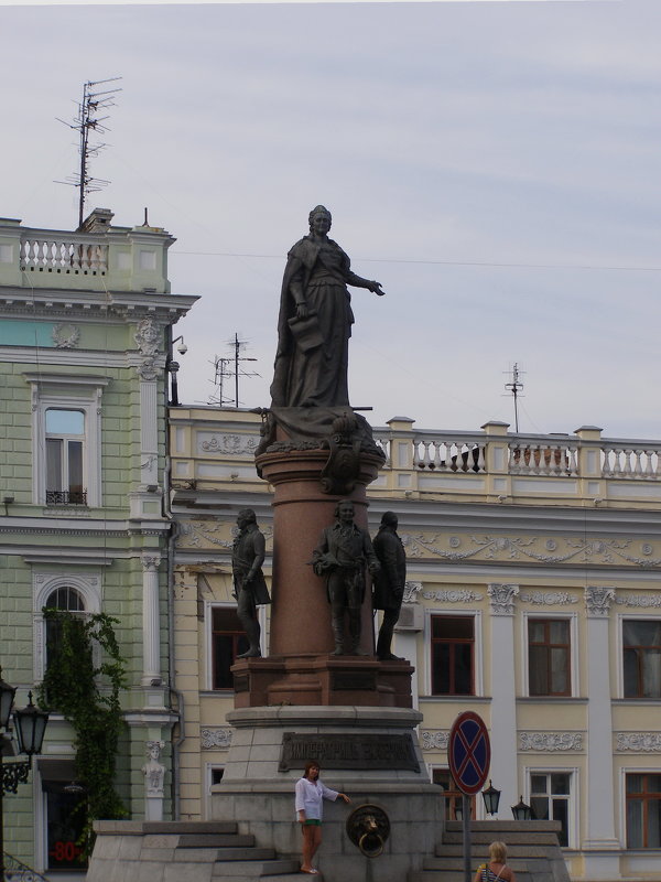 Памятник основателям Одессы. - Raisa Ivanova