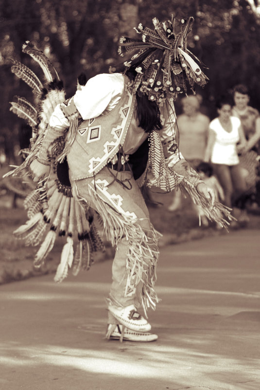Танец индейца. - Тимур 