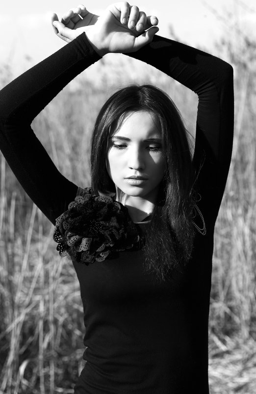 съемка для модельного агентства - Алина Тарасенко