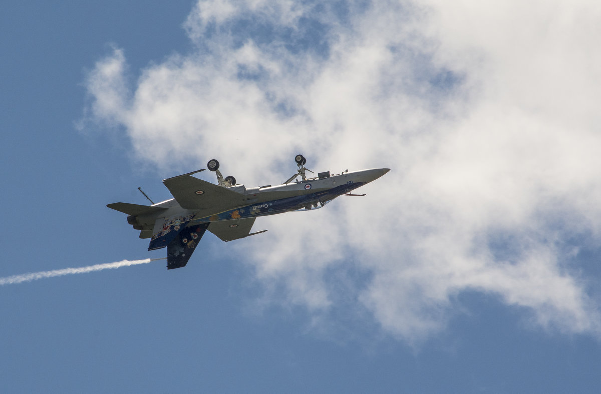 CF-18, Hornet. Пилотаж - Сергей Бушуев