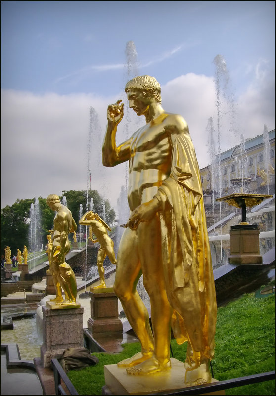 Скульптура "Большого каскада" - lady v.ekaterina