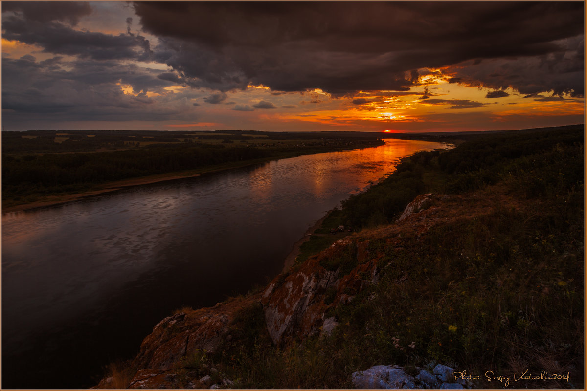Закат на реке - Сергей Винтовкин