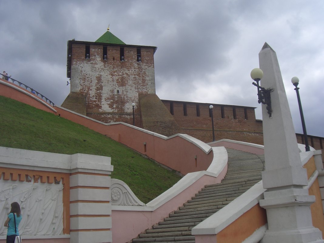 Нижегородский Кремль,чкаловская лестница - olia-solomina 