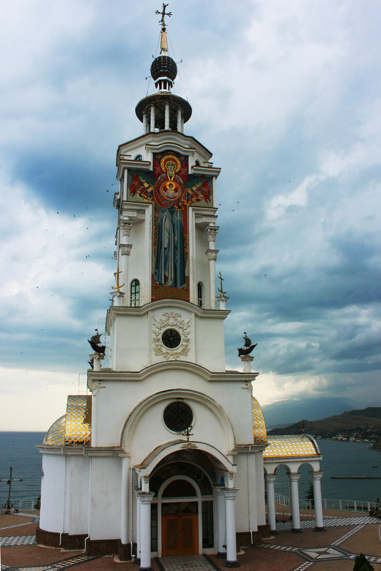 Храм-маяк Святого Николая Чудотворца в Крыму - Олеся Кудина