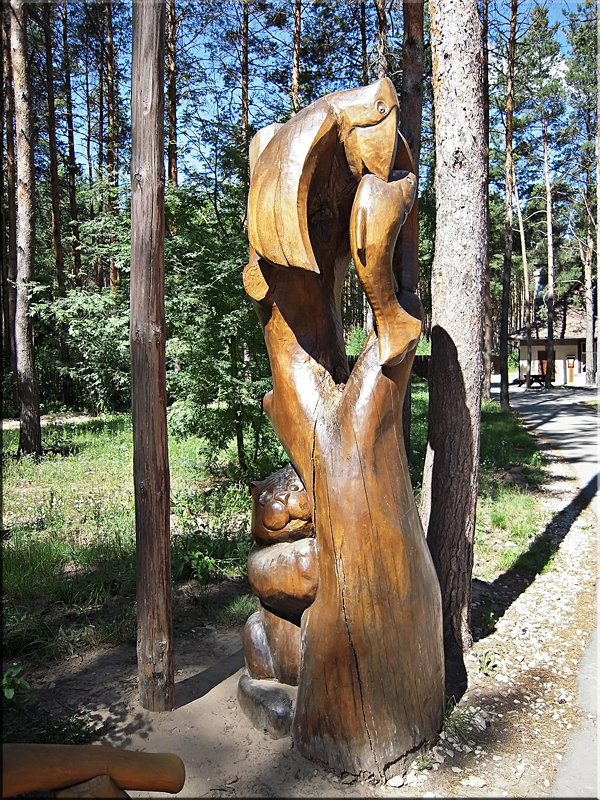 Деревянная скульптура - Людмила Ардабьева