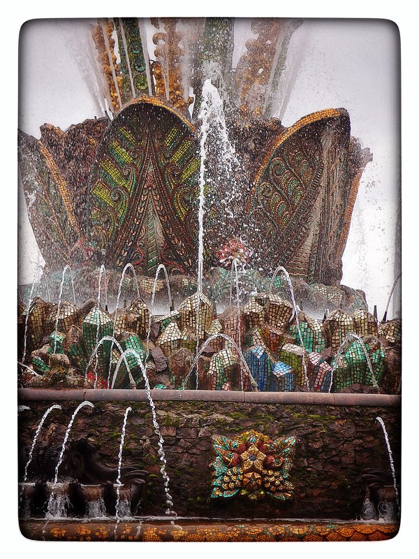 фонтан Каменный цветок на ВДНХ - Natalia Mihailova