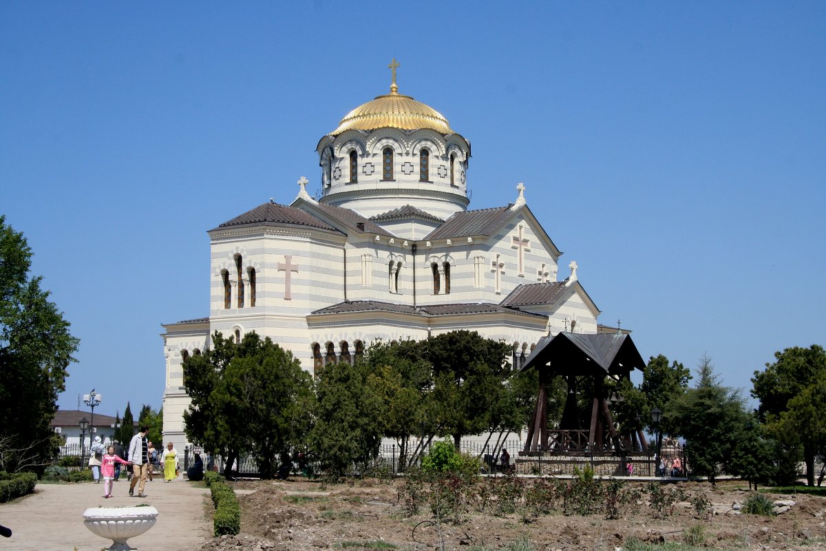 Владимирский собор и звонница - Елена Даньшина