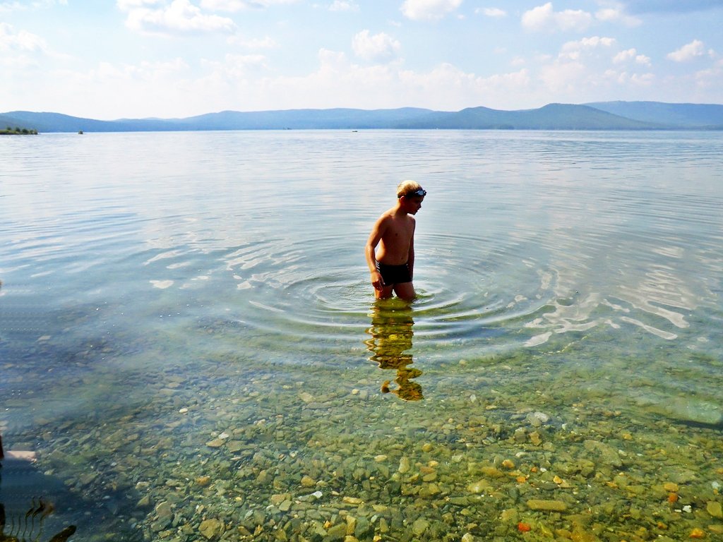 Прозрачные воды озера Тургояк - Нина 