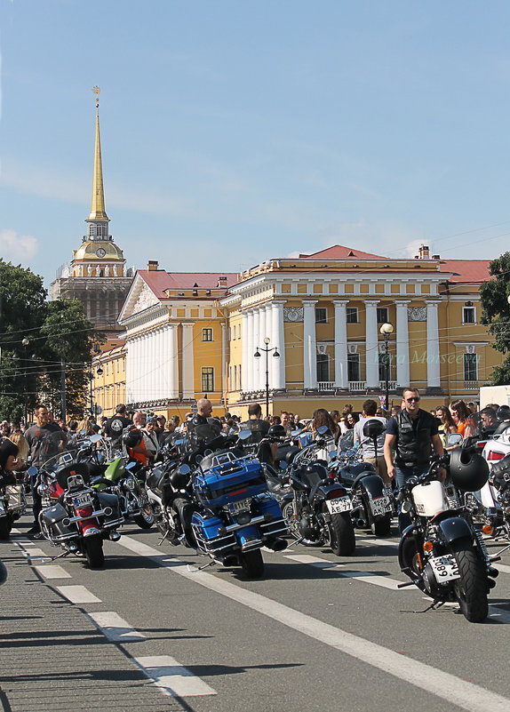 Harley Davidson в Петербурге - Вера Моисеева