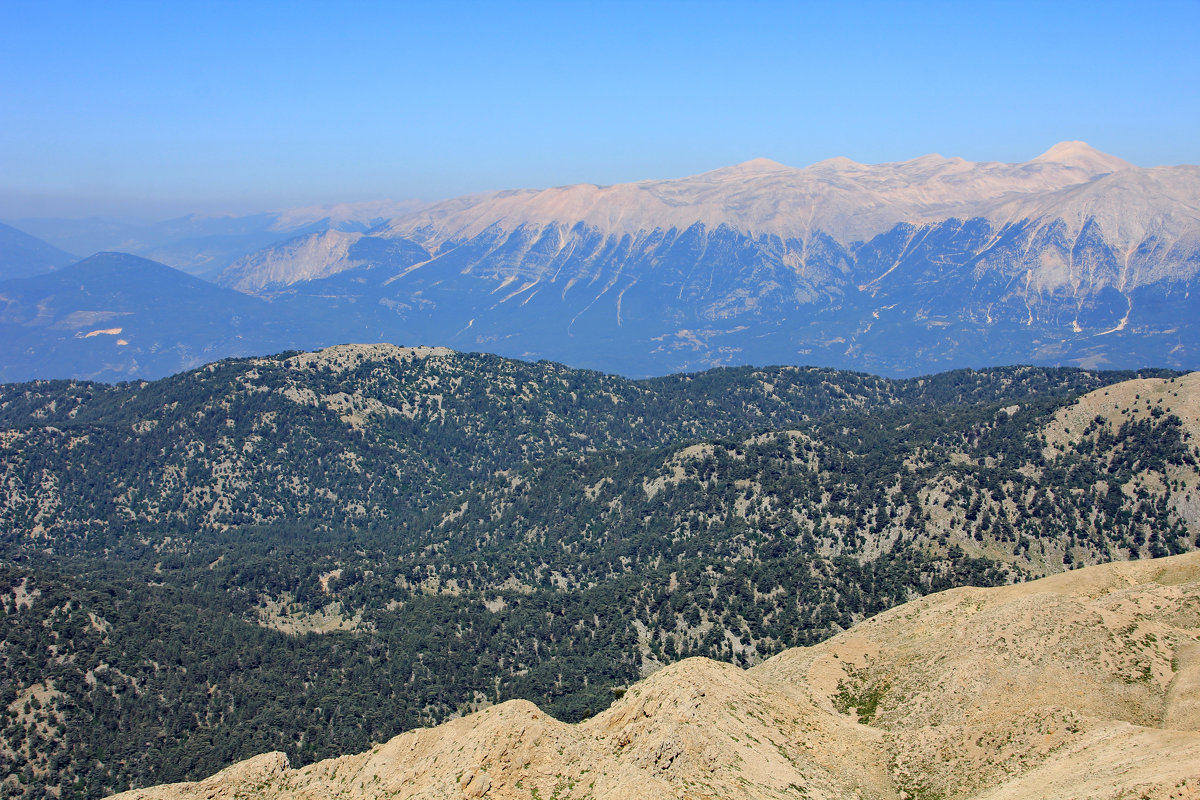 вид с горы Тахталы (2365 м.) - Марина Бухарина