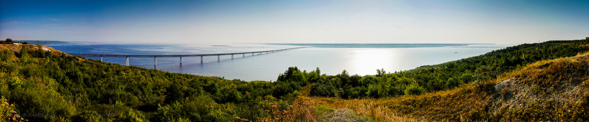 Панорама Куйбышевского водохранилища 2. - Damir (@) KHABIBULLIN
