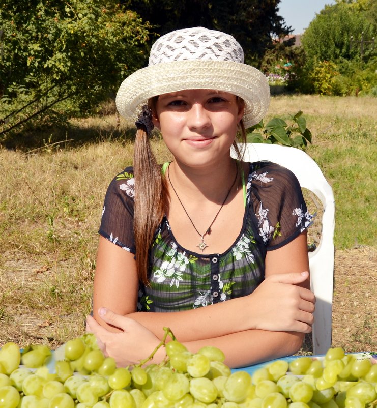 Девочка с виноградом - Владимир Болдырев