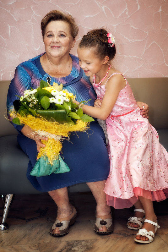 Бабушка и внучка - Anna Lipatova