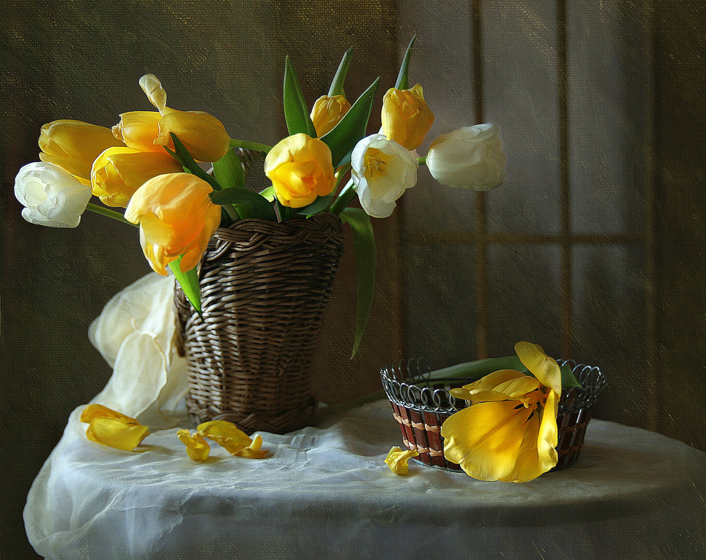 Голландское солнце цветет на столе... - lady-viola2014 -