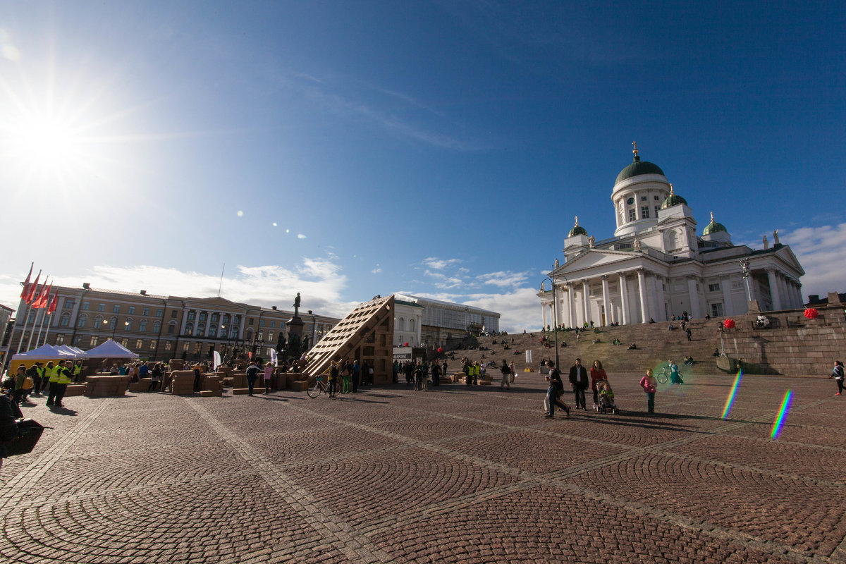 центральная площадь в Хельсинки - Aleksandr Zubarev