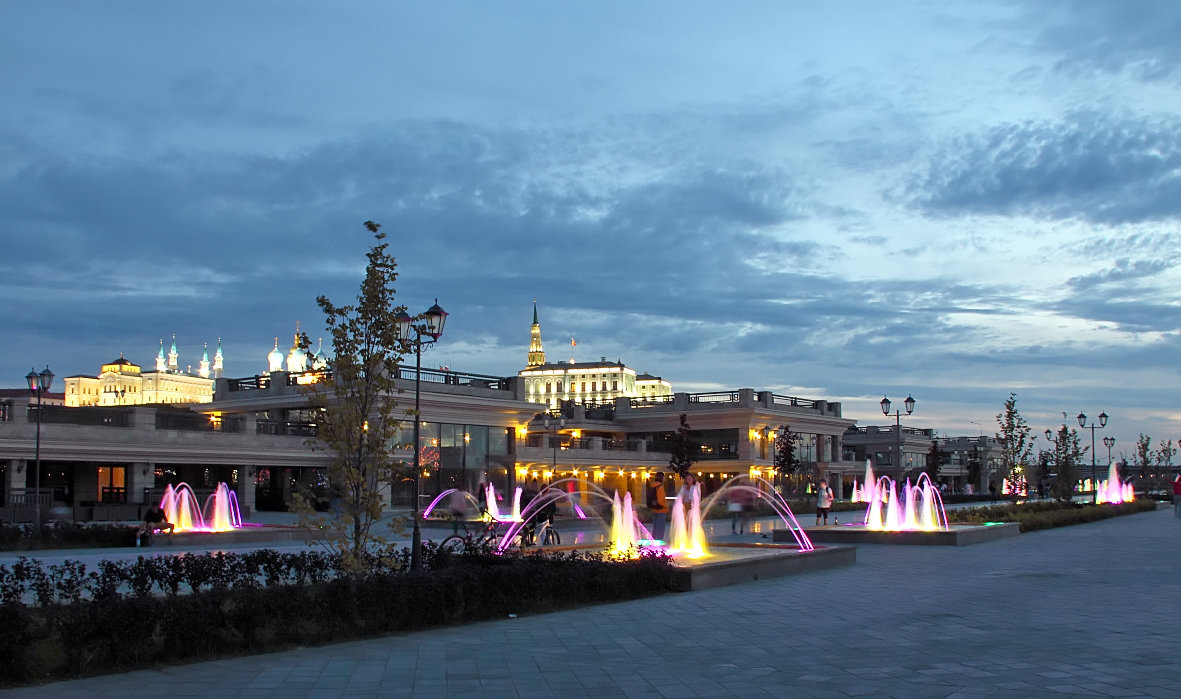 Вид на Казанский кремль с набережной Казанки - Сергей Корнилов