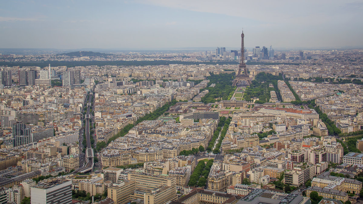 Париж с высоты Монпарнасской башни - Дмитрий Графов