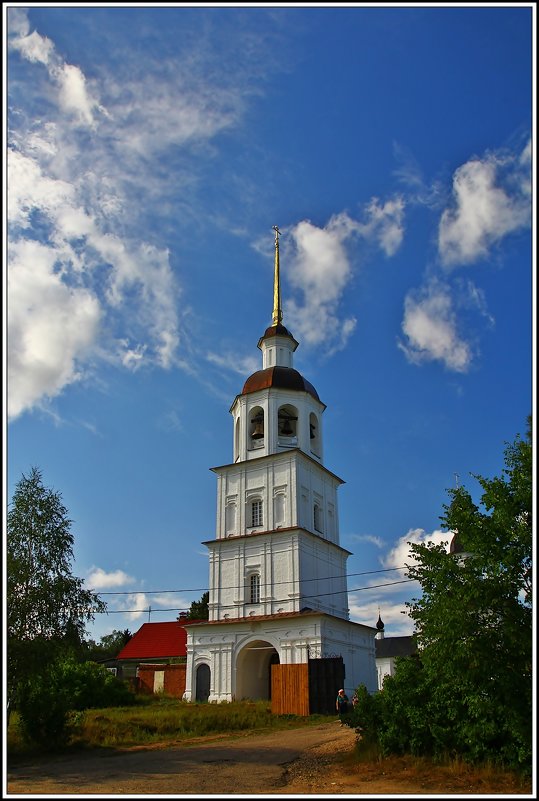 колокольня, Колоцкий монастырь - Дмитрий Анцыферов