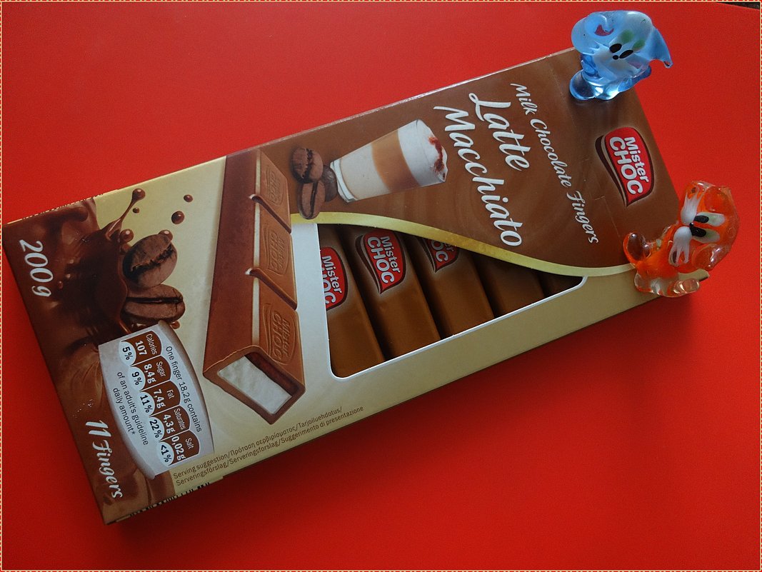 Молочный детский шоколад Mister Choc Latte Macchiato - Вера 