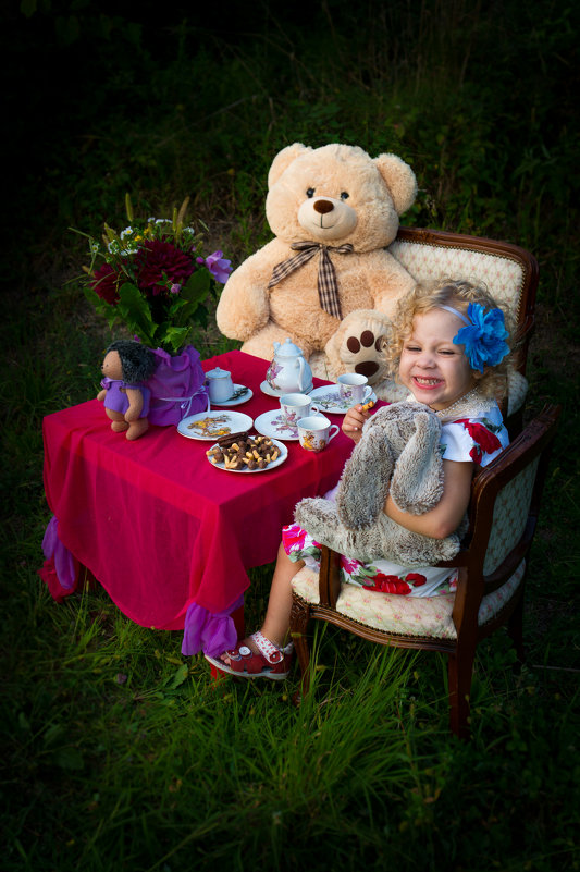 Чаепитие маленькой принцессы - Alena Pilyasinskaya