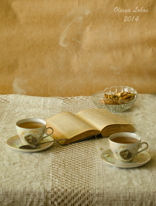 Чаепитие,самовар - Олеся Лобас
