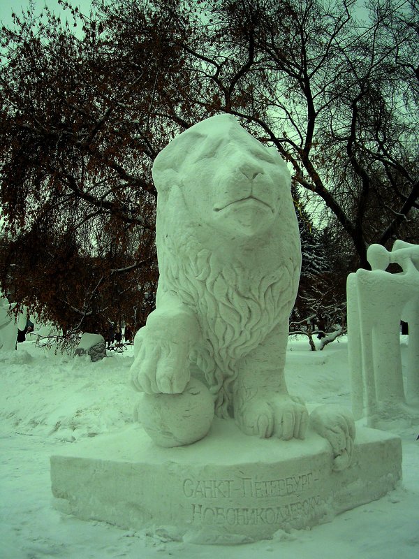 Снежный лев - busik69 