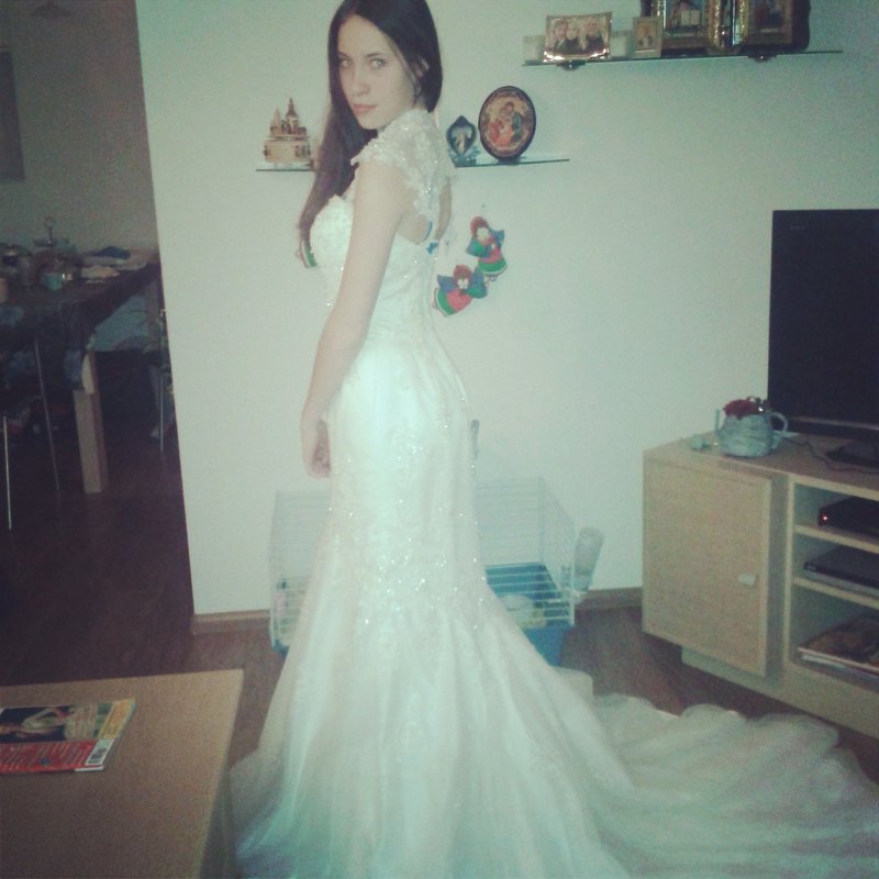 примерка свадебного платья - Оля Пилькевич