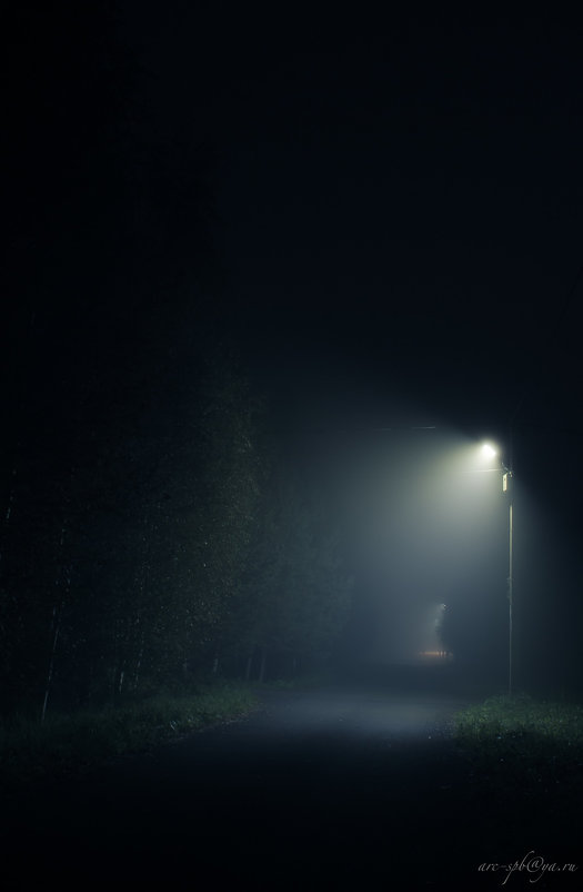 Ночь, улица, фонарь,туман.... - Аркадий Алямовский