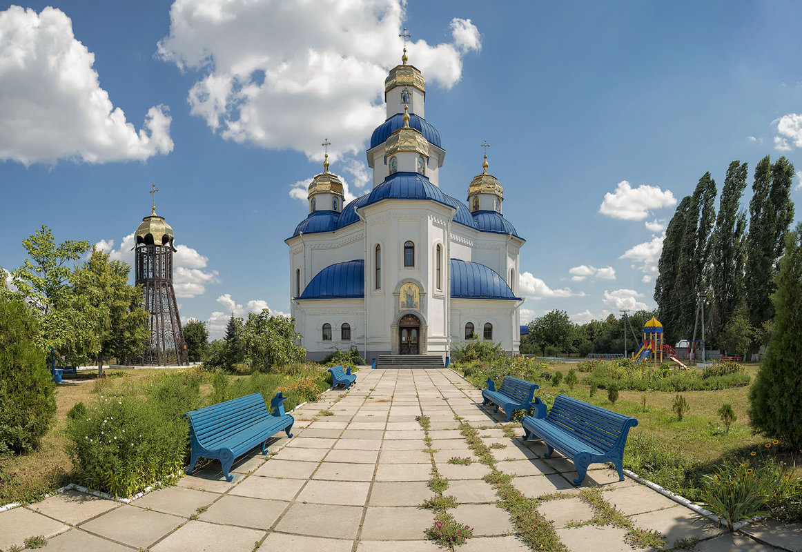 Сельский храм - Юрий Афанасьевич .