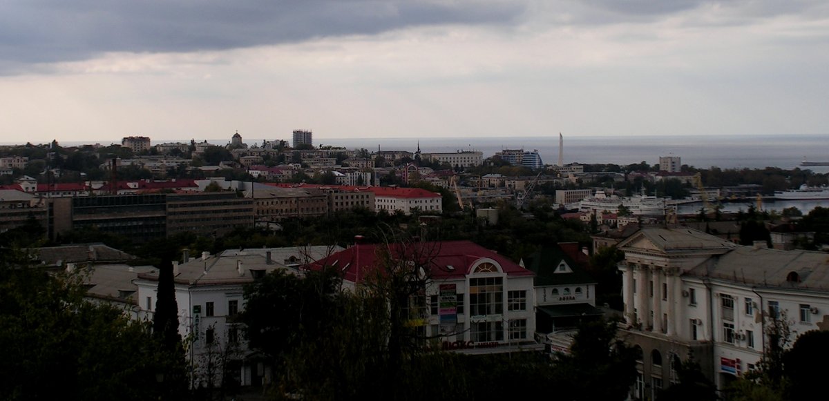 Вид на Севастополь с Малахова кургана - Елена Даньшина