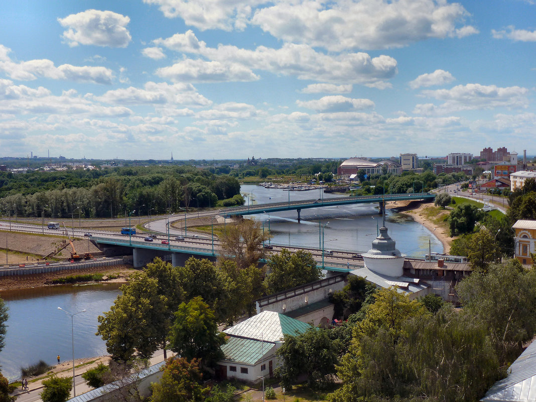 Вид на реку Которосль в г. Ярославле. - Наталья И.