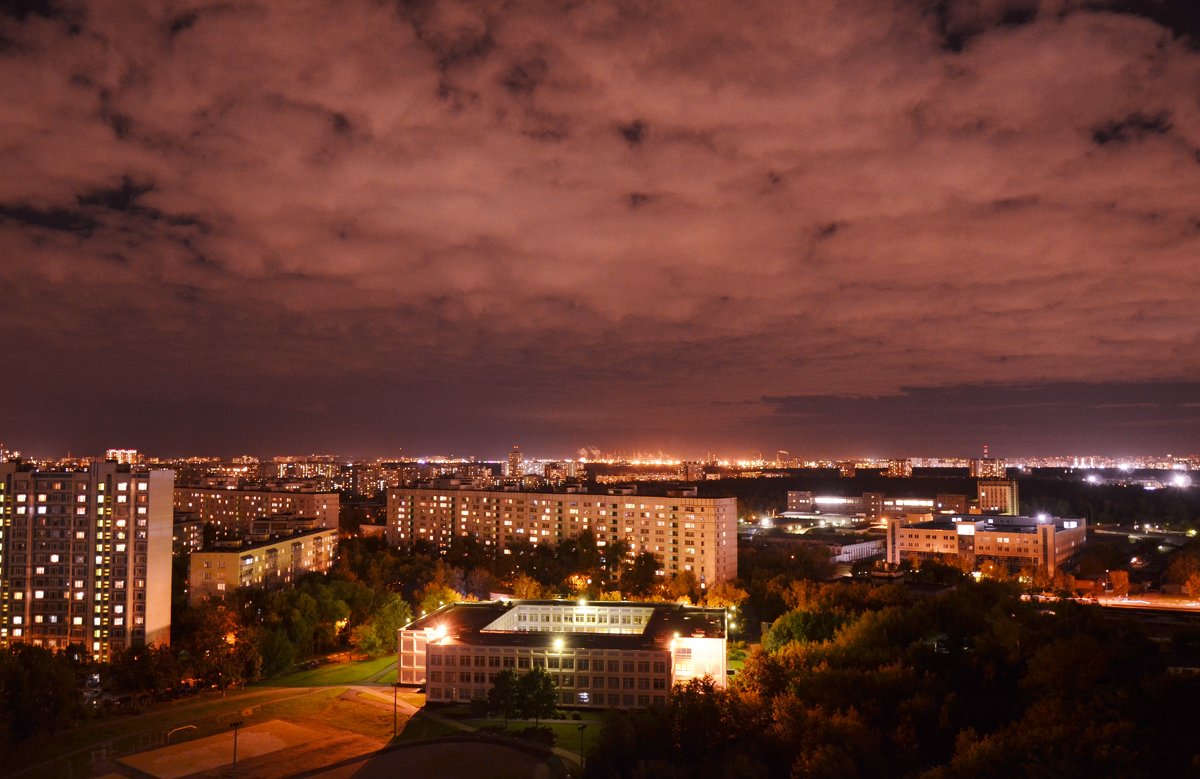 Ночь над городом - Елена Солнечная