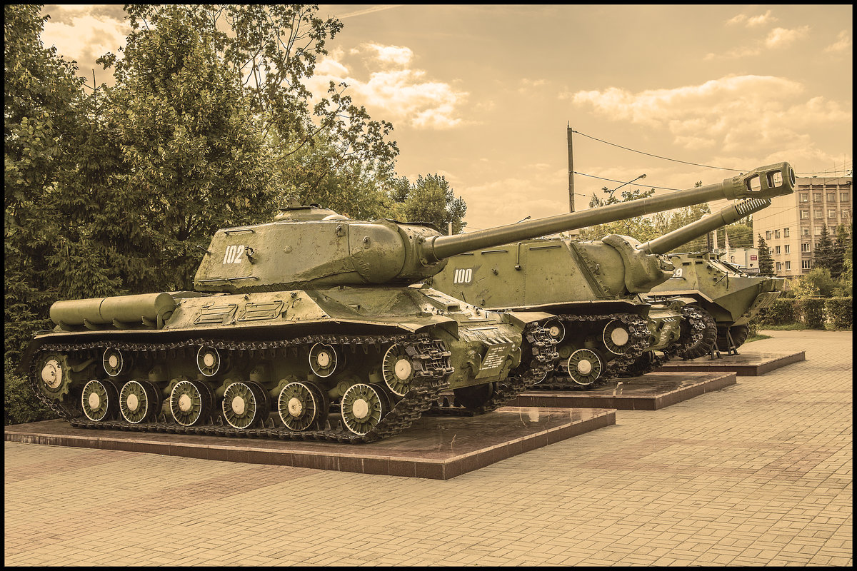 ИС-2 ИСУ-152 БМП - Юрий Клишин