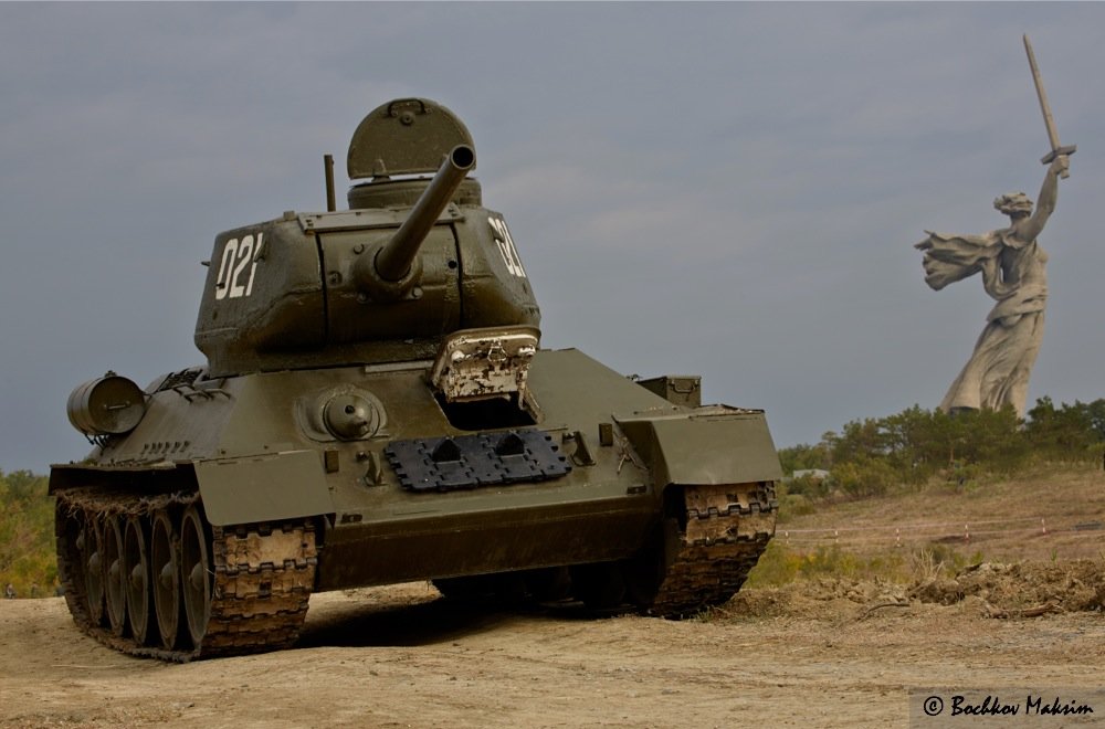 Т-34 на Кургане - Максим Бочков