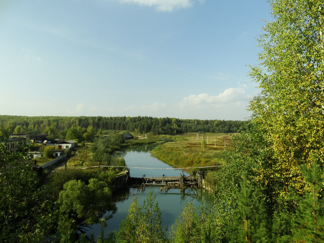 река Мера, плотина - Михаил Жуковский